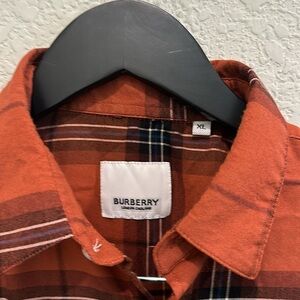 Burberry red shirt size XL
